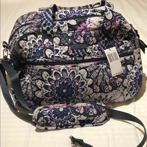 NWT. Vera Bradley Compact Traveler Bag